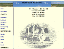 Tablet Screenshot of fredmem.com